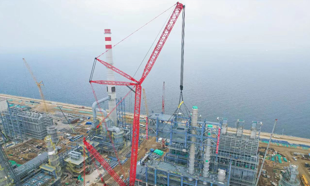 桁架臂履带起重机